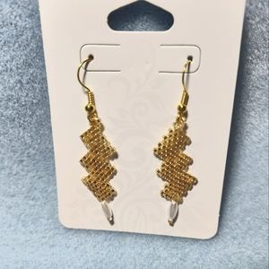 Handcrafted beaded earrings